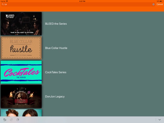 Seeka TV iPad screenshot 6 - Entertainment app