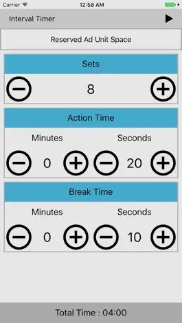 Game screenshot Interval Timer - Just SW mod apk