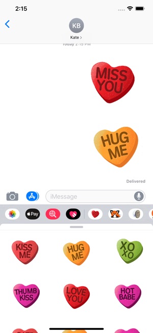 Loving Hearts Sticker Pack(圖2)-速報App