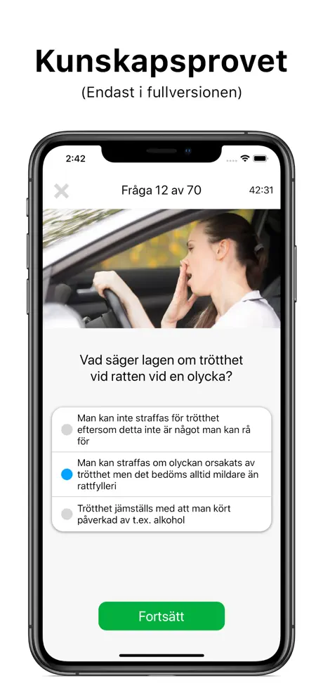 Körkortsfrågor