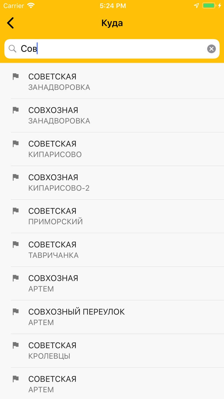 iPhone screenshot