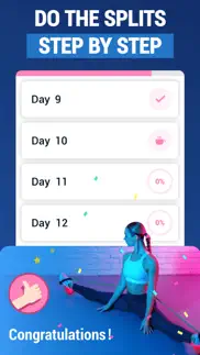 splits training, do the splits iphone screenshot 2