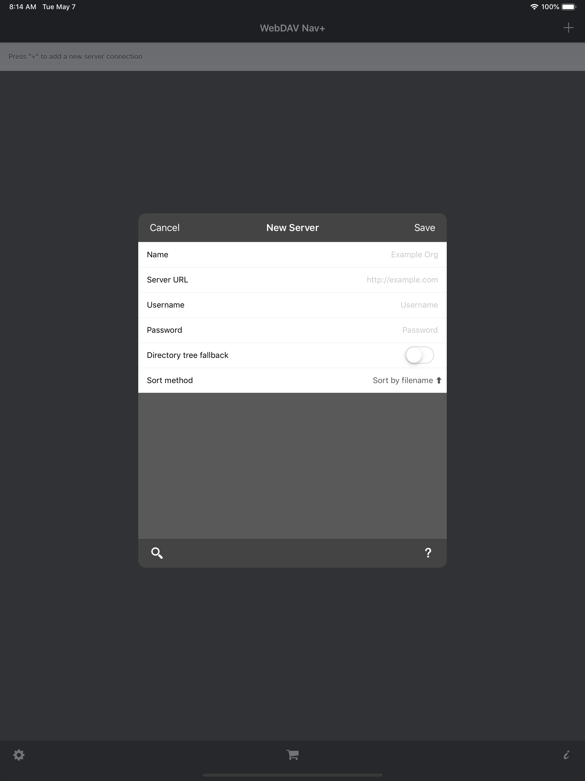 WebDAV Nav+