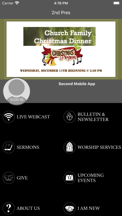 Second Presbyterian Greenville Screenshot