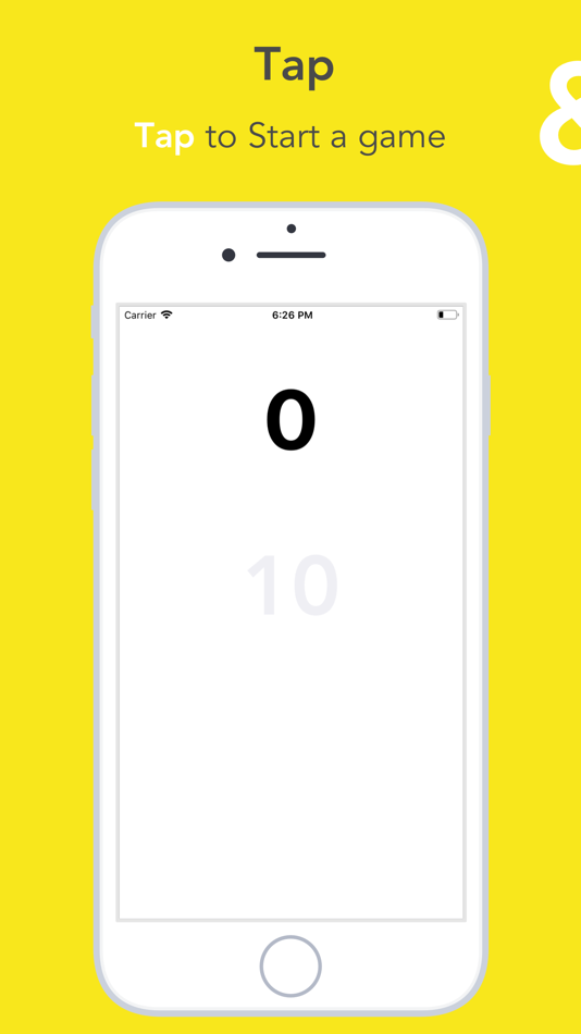 #1. Tap & Tap - The Fast Tap Game (iOS) 由: Sviatoslav Fil