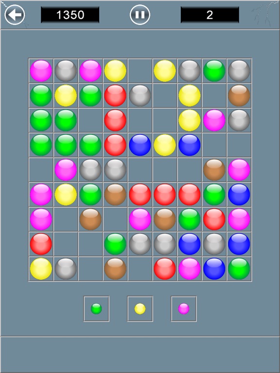 【图】Color Lines Match Five HD(截图3) 【图】Color Lines Match Five HD(截图3)