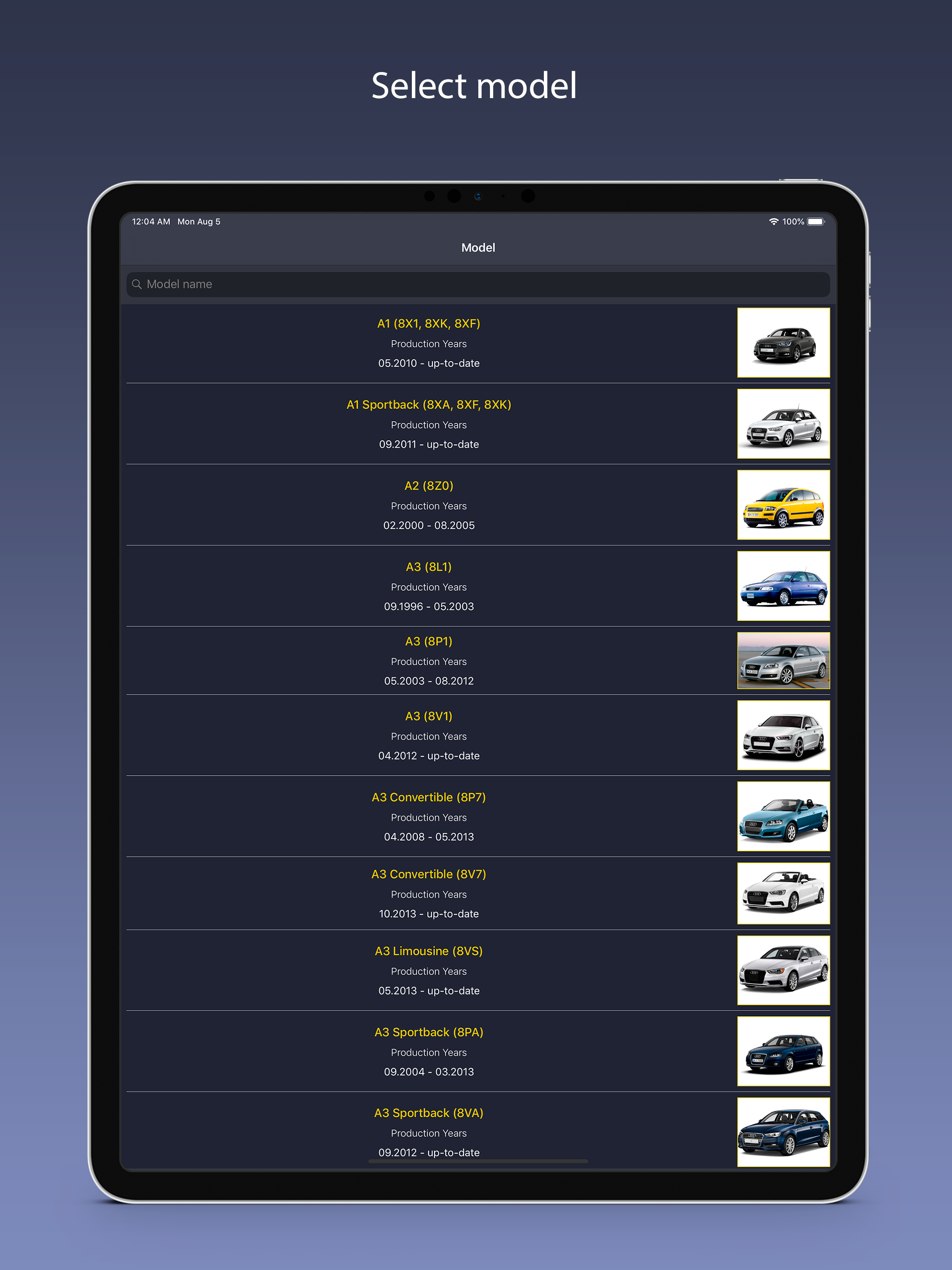 TechApp for Audi screenshot 6