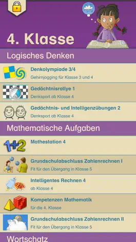 Game screenshot LÜK Schul-App 4. Klasse mod apk