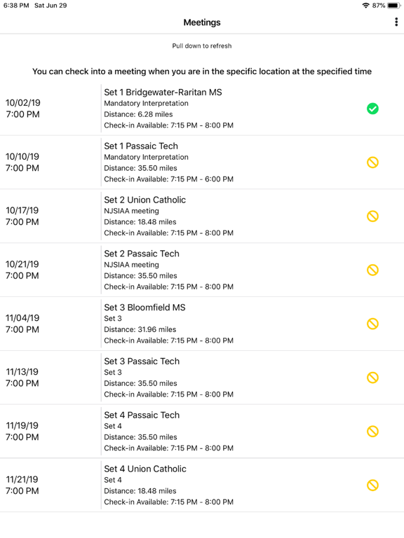 RefSec Mobile iPad screenshot