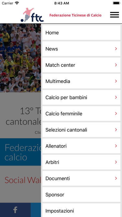Screenshot #2 pour Federazione Ticinese di Calcio