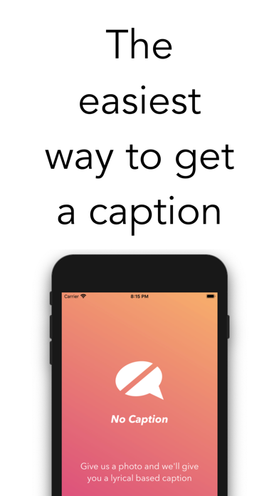 Screenshot #1 pour No Caption