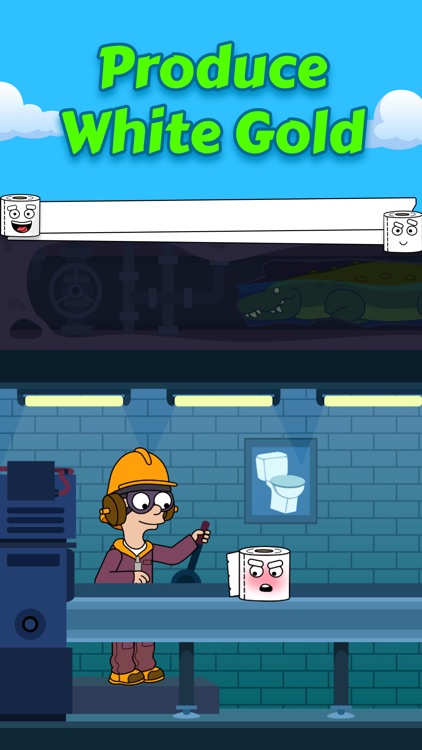 Idle Toilet Paper Tycoon