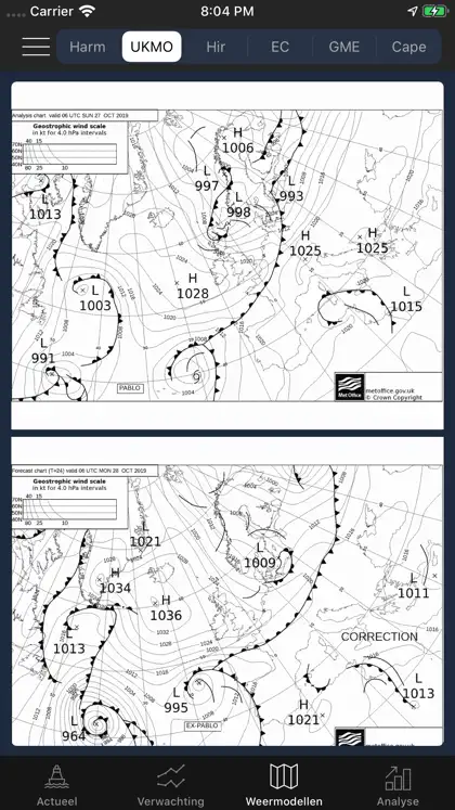 Screenshot 5 di 6 di Sea Weather - Maritime app