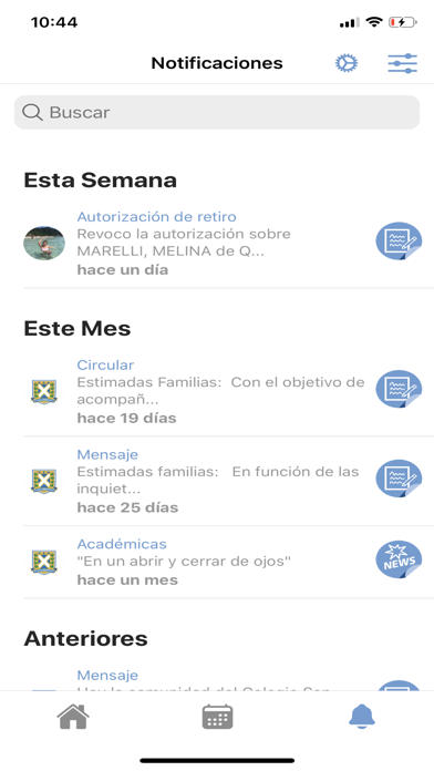 Colegio San Andrés iPhone screenshot