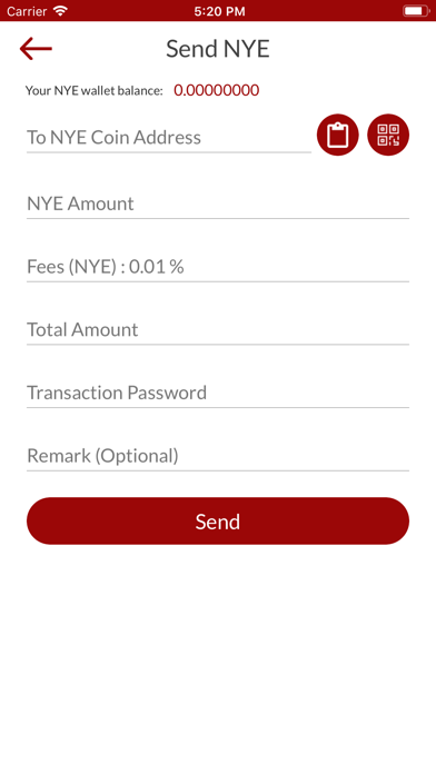 NYE Coin iPhone screenshot 5 - Finance app