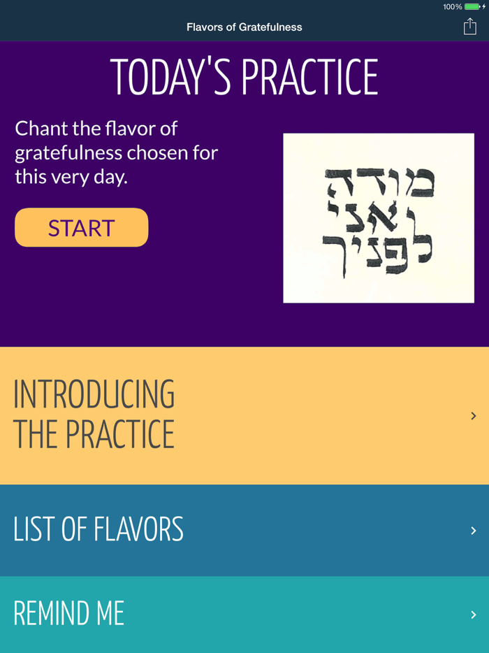 Shefa Flavors of Gratefulness