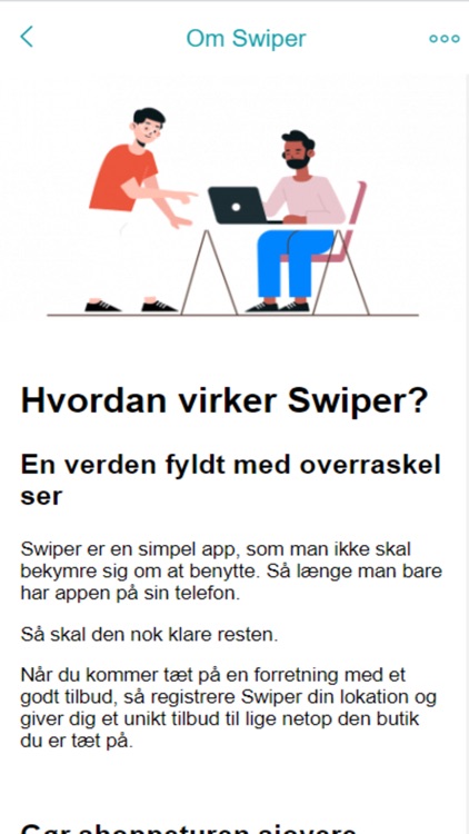 Swiper - Tilbud nær dig...