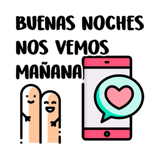 Stickers de saludos en español icon