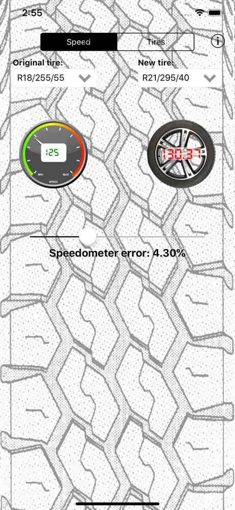 Wheels Speed Calculator