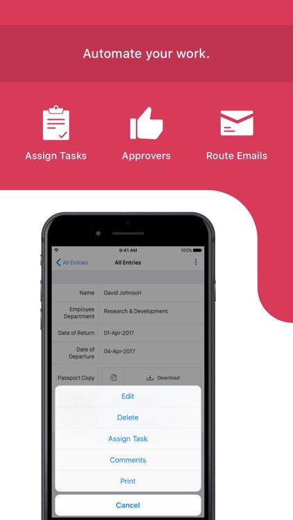Mobile Forms App - Zoho Forms screenshot-6