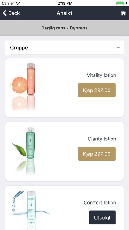 Sothys OSME mobile screenshot-4