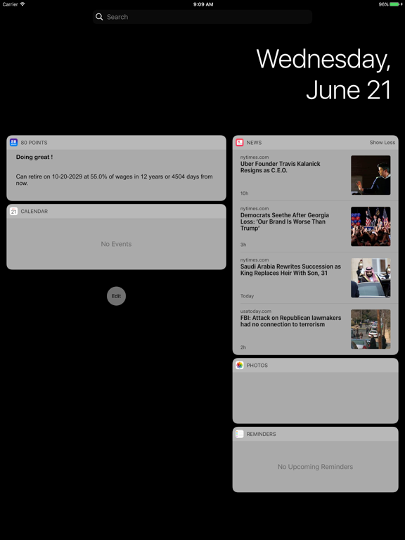 80 Points iPad screenshot 4 - Utilities app