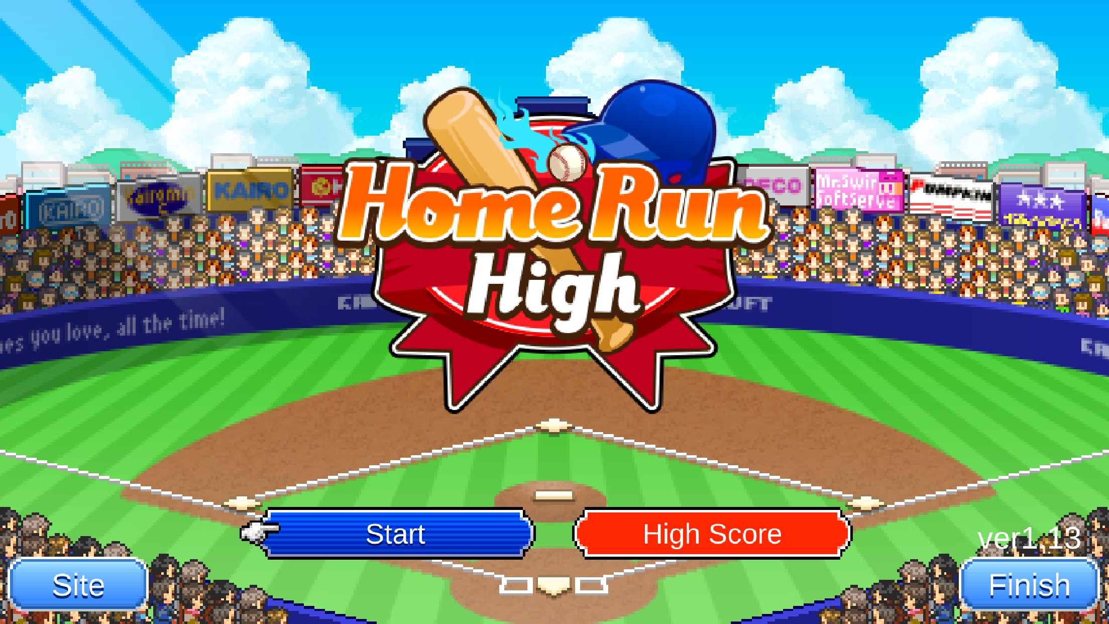 Screenshot do app Home Run High