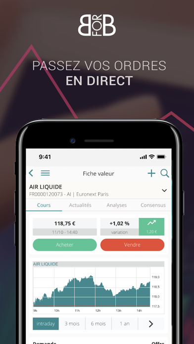 Screenshot #2 pour BforBank Bourse