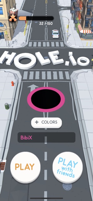 Hole.io Screenshot