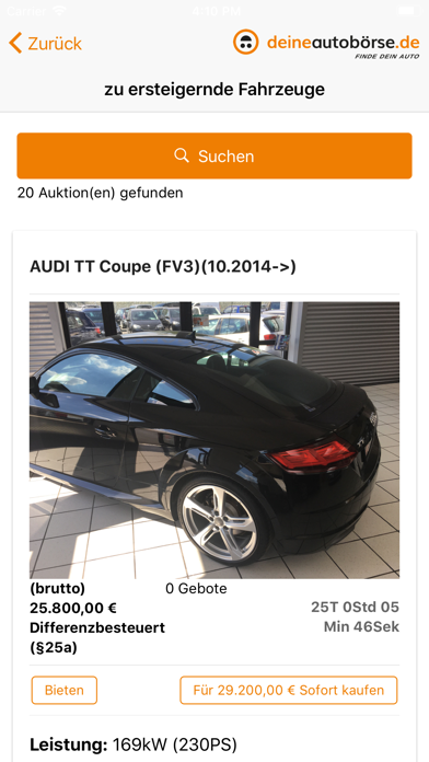 How to cancel & delete B2B-Auktion deineautobörse.de from iphone & ipad 4