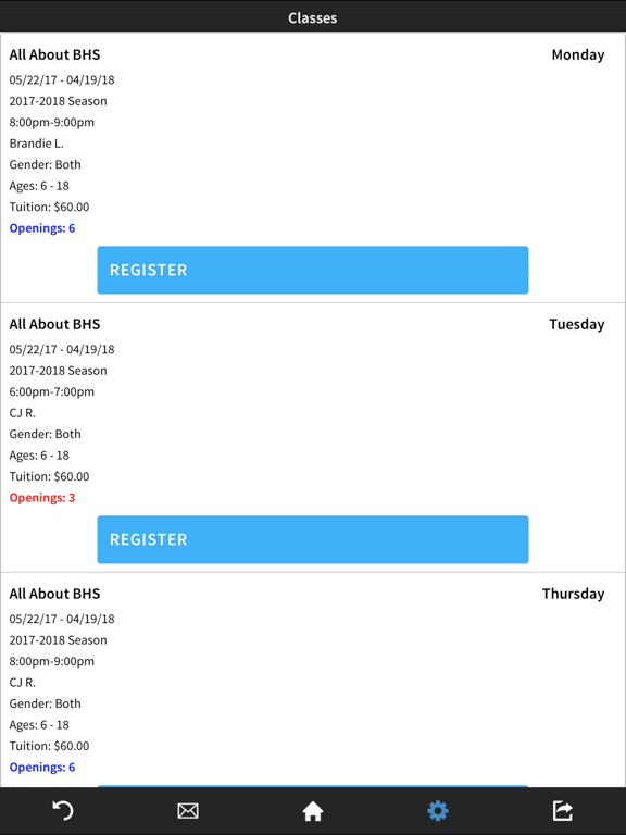 Cheer St. Louis iPad screenshot