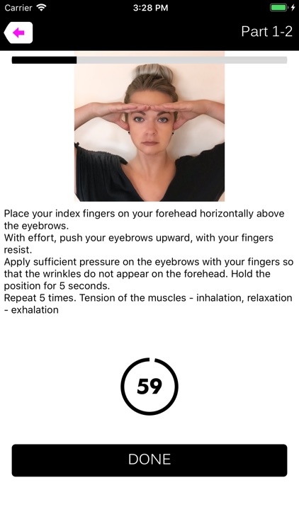 Facefitness - face exercise screenshot-5