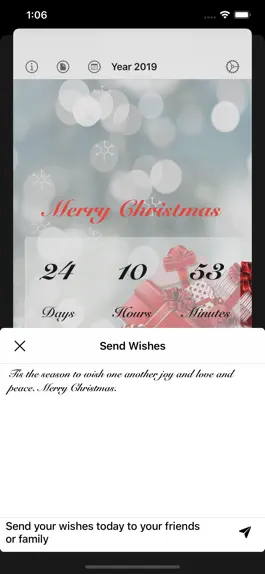 Game screenshot Christmas Countdown Lite apk