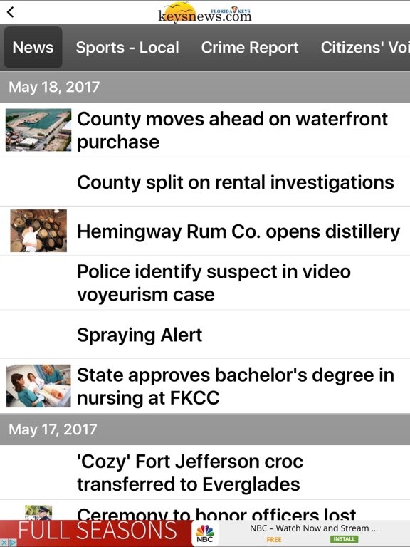 Screenshot #4 pour KeysNews