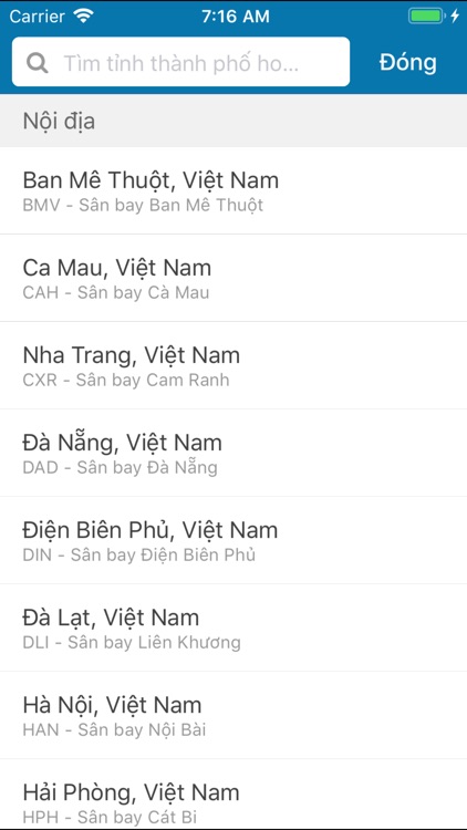 Phú Bình - Vé máy bay giá rẻ