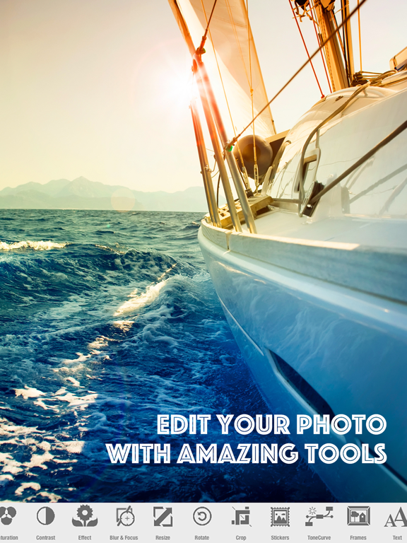 Photo Studio DX iPad screenshot 3 - Photo & Video app