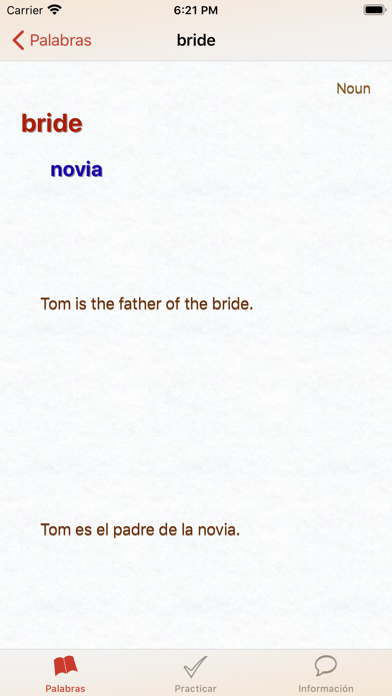 Screenshot #2 pour Palabra del día en inglés