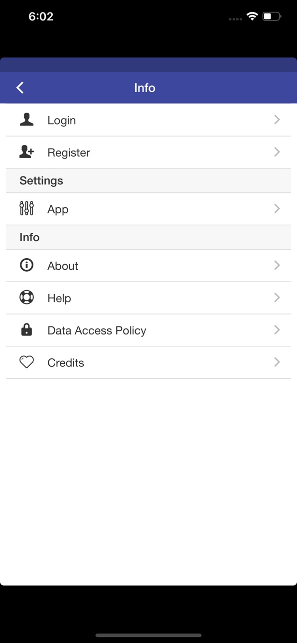 iPhone screenshot