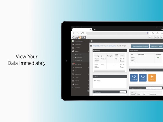 OpWorks iPad screenshot 6 - Utilities app