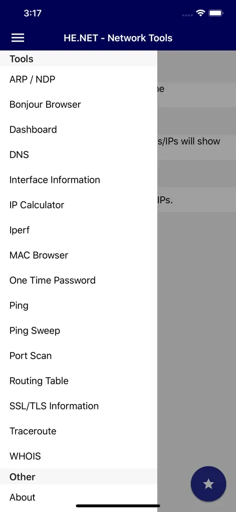 HE.NET Network Tools - Utilities App | MWM