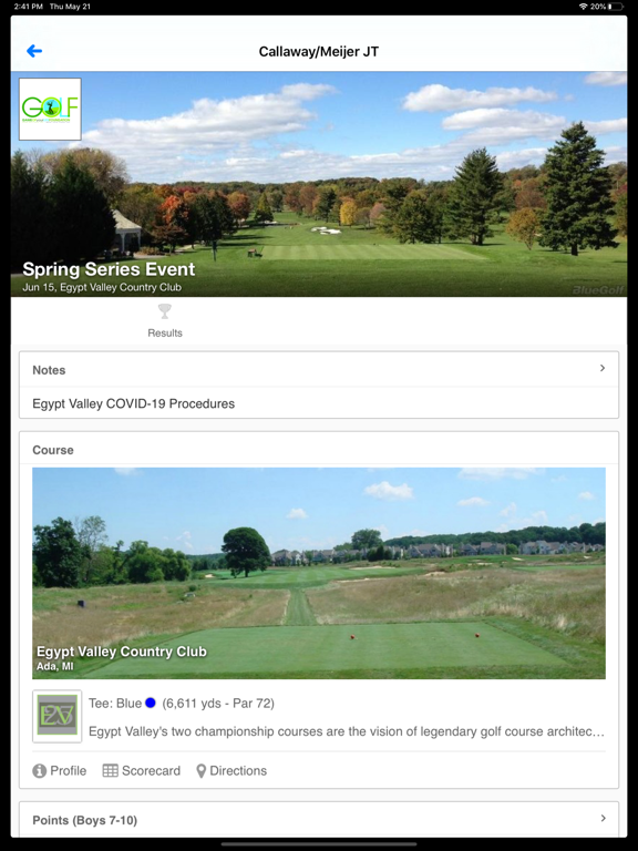 Screenshot #5 pour Callaway/Meijer - G.O.L.F