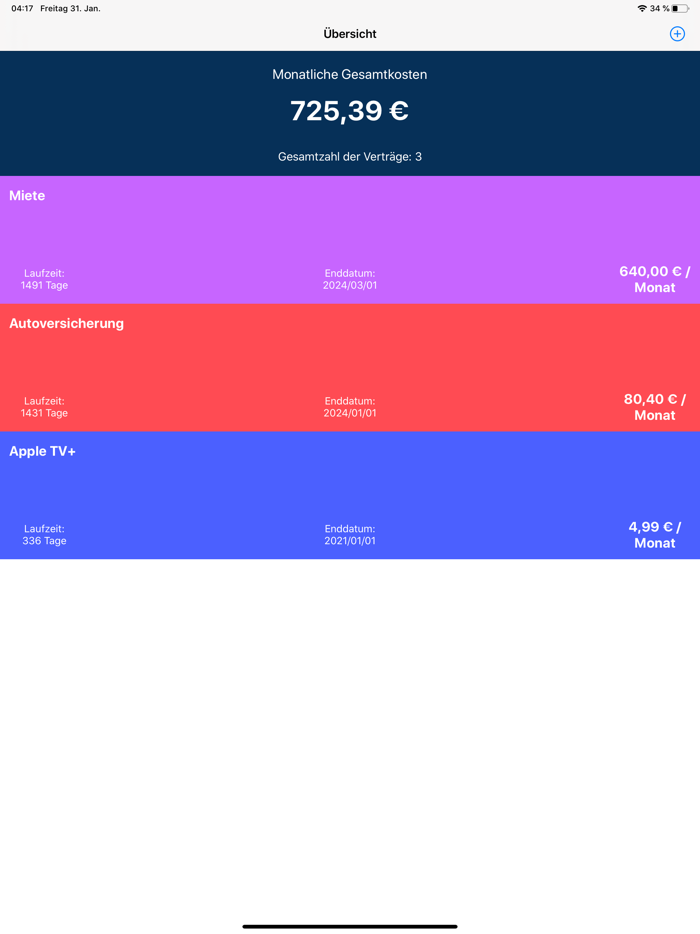 AboMaster - Abonnement Manager