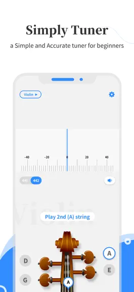 Game screenshot Simply Tuner - Violin, Cello mod apk