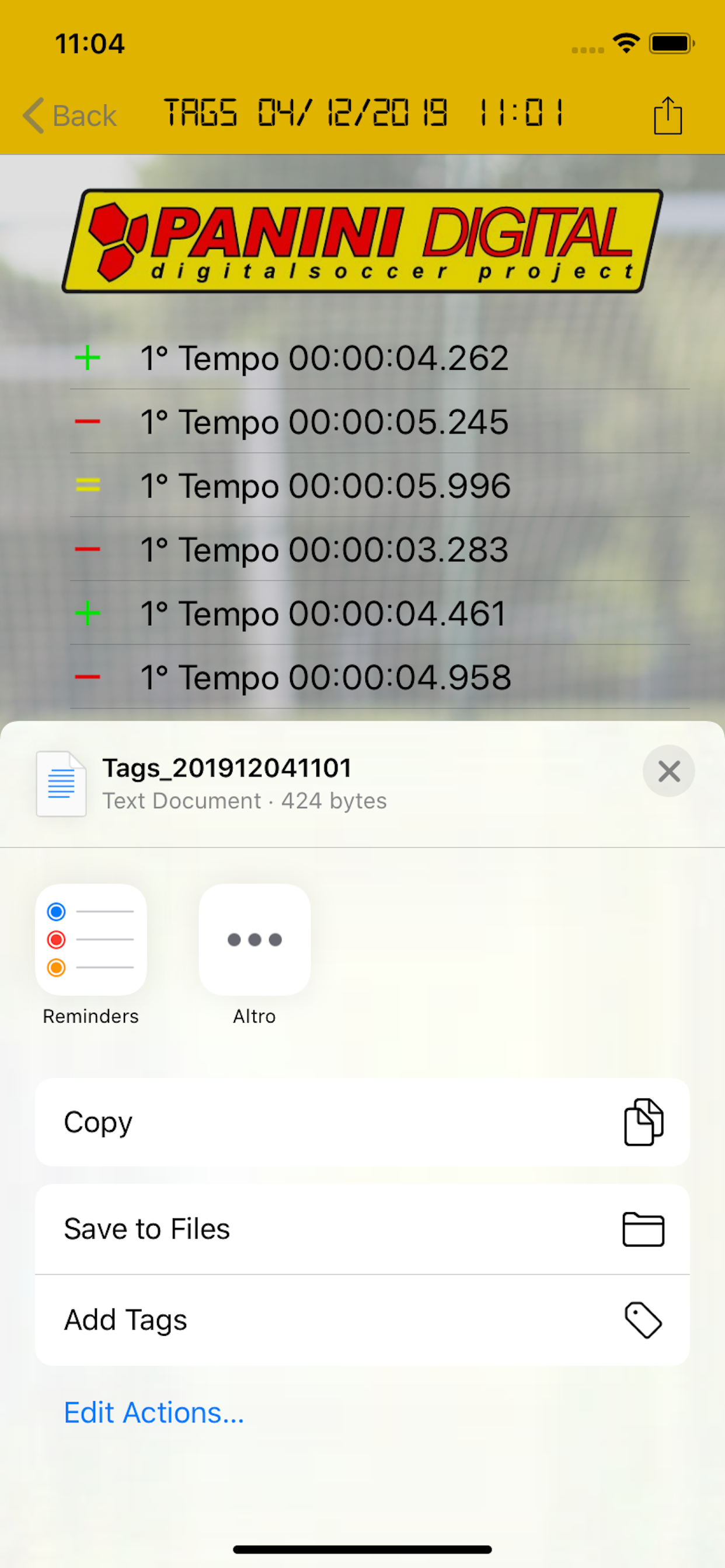 iDigitalTags screenshot 3