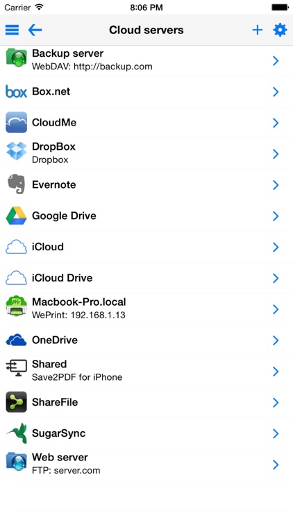 Save2PDF for iPhone screenshot-2