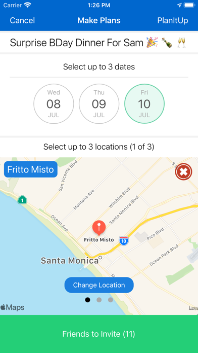 Screenshot #3 pour PlanItUp