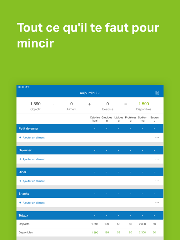 Screenshot #6 pour MyFitnessPal: compte-calories