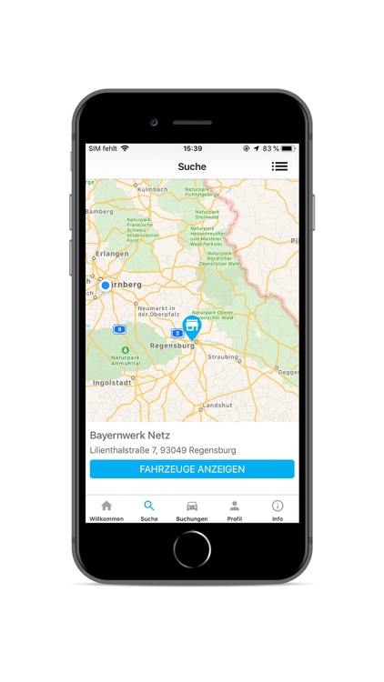 Bayernwerk eCar-Sharing