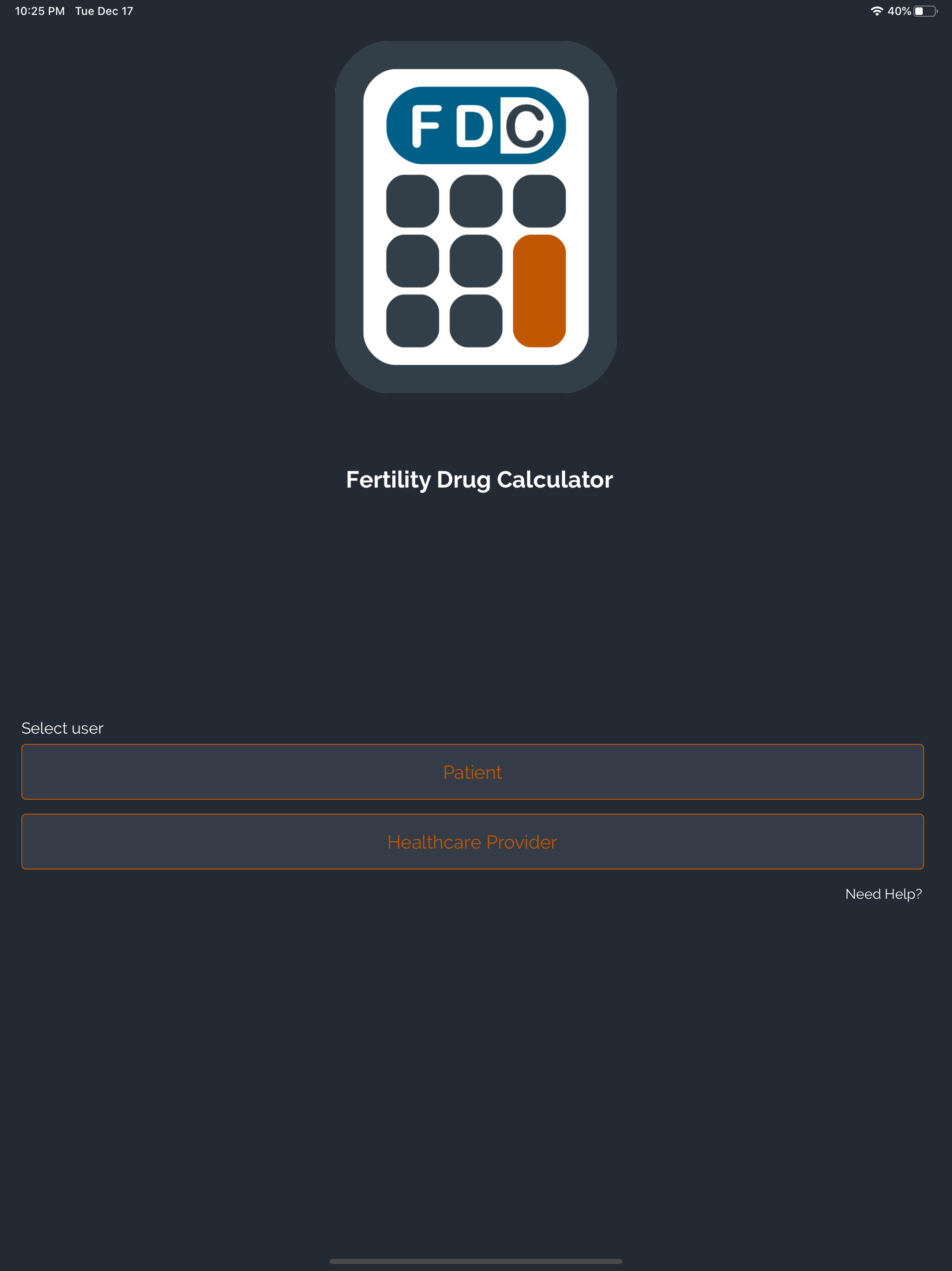 Fertility Drug Calculator: FDC screenshot 5