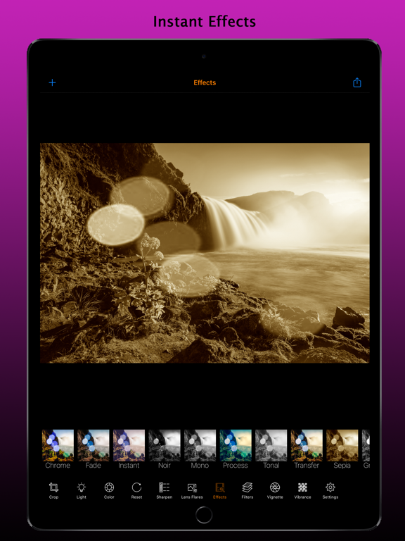 PhotoFinish Pro iPad screenshot 4 - Photo & Video app
